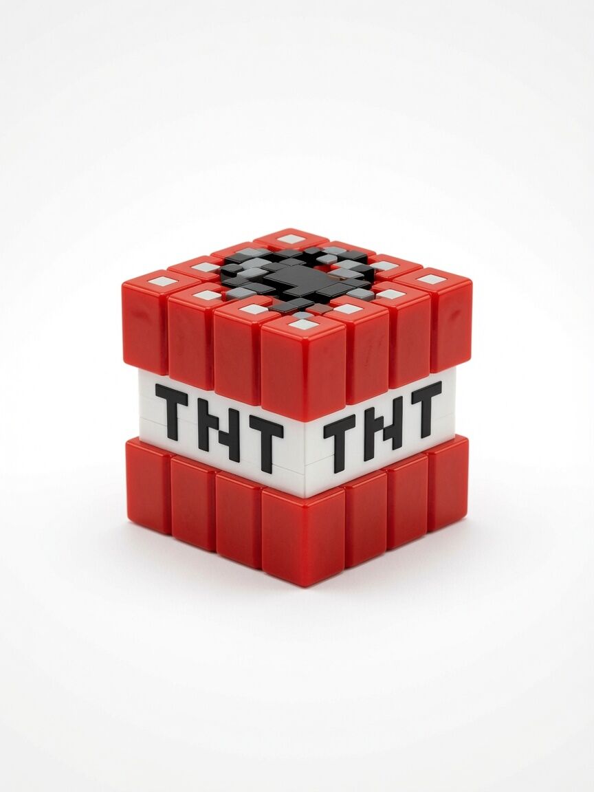 Switchli TNT Küp – Oyun Temalı 3D Baskı