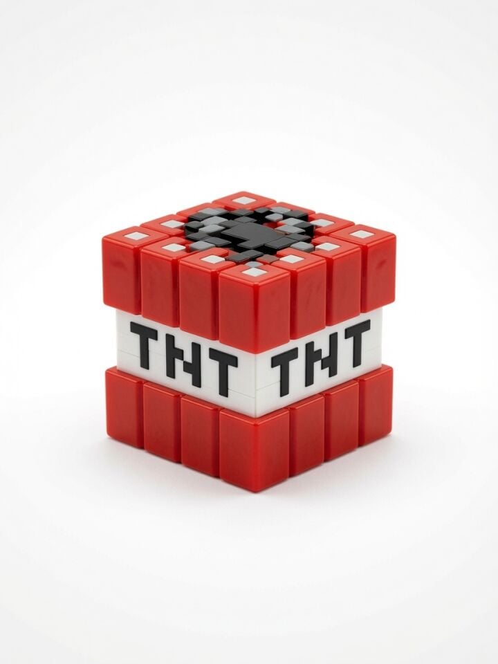 Switchli TNT Küp – Oyun Temalı 3D Baskı