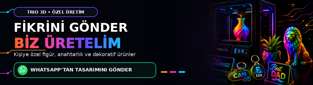 Fikrini gönder, TRIO 3D üretsin